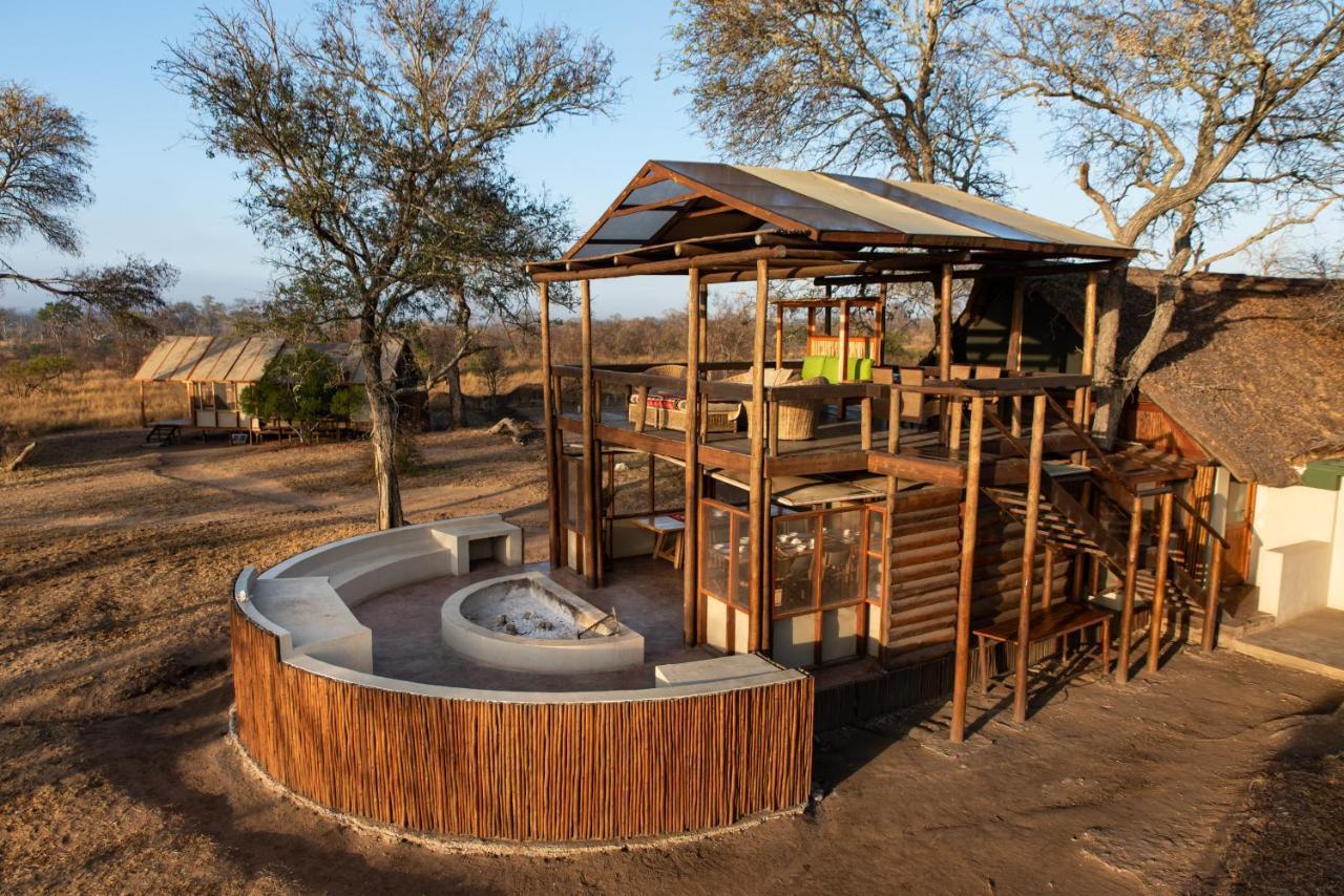 Buffelshoek Tented Camp Manyeleti Game Reserve Bagian luar foto