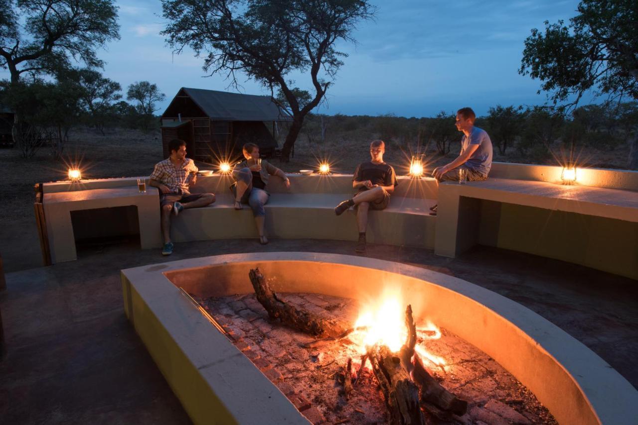Buffelshoek Tented Camp Manyeleti Game Reserve Bagian luar foto